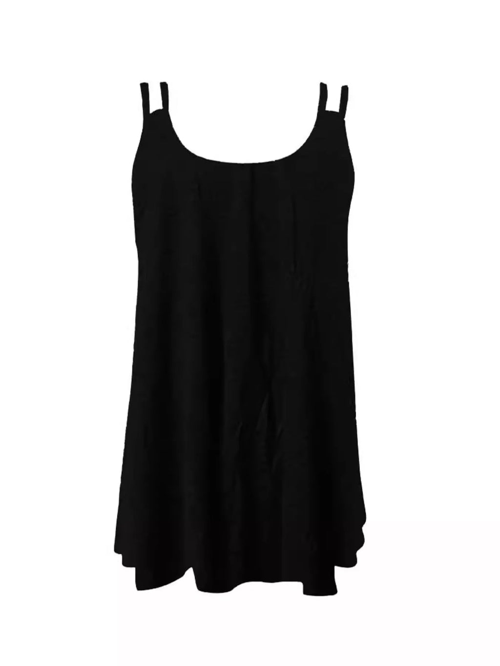 Paisley Print Round Neck Tank