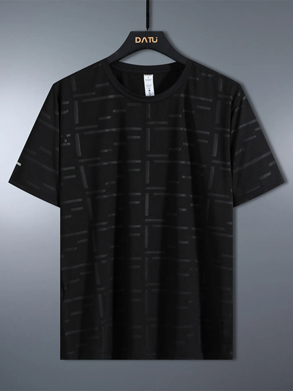 Men's Plus Size Round Neck Short Sleeve T-Shirt