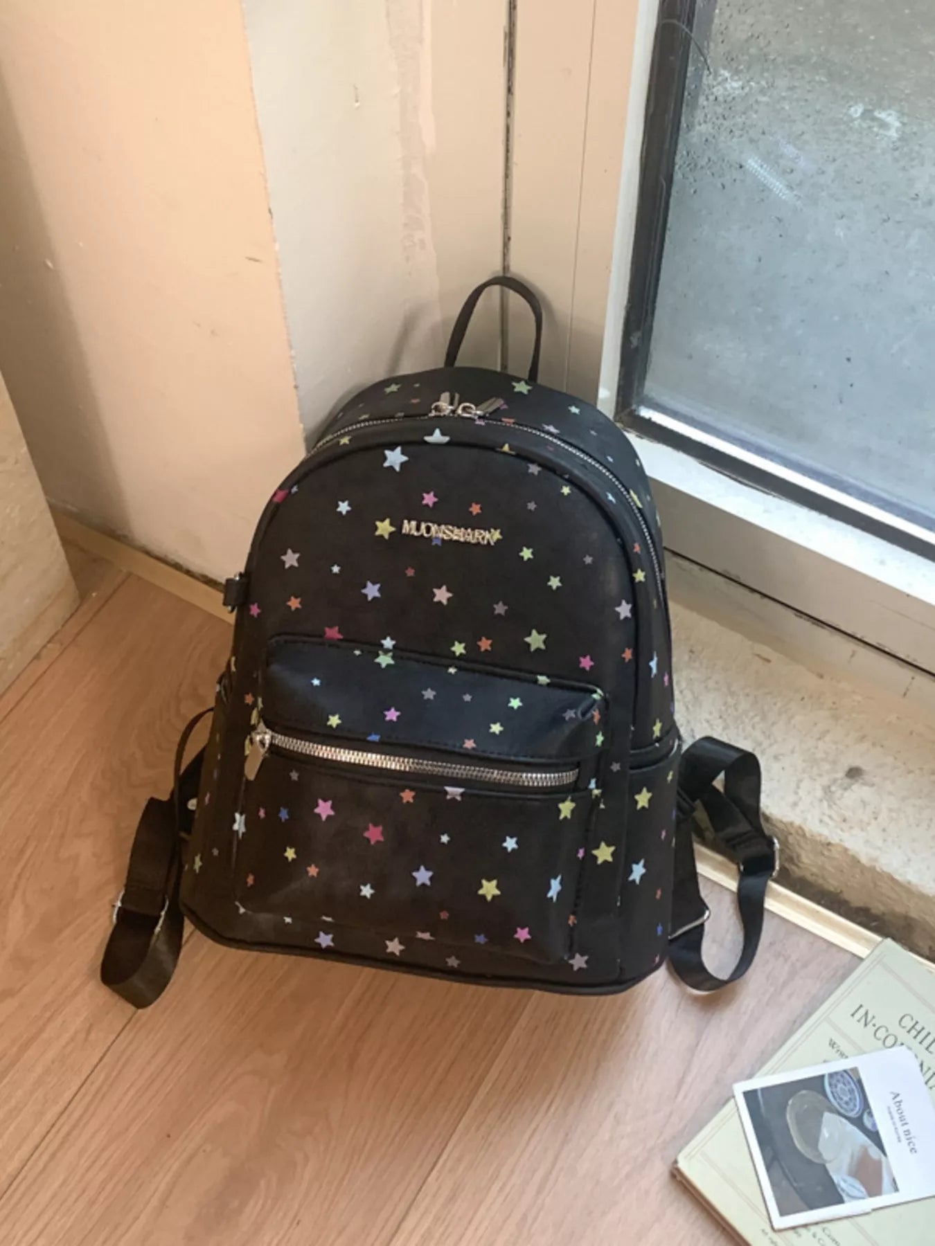 Star Pattern Backpack Bag