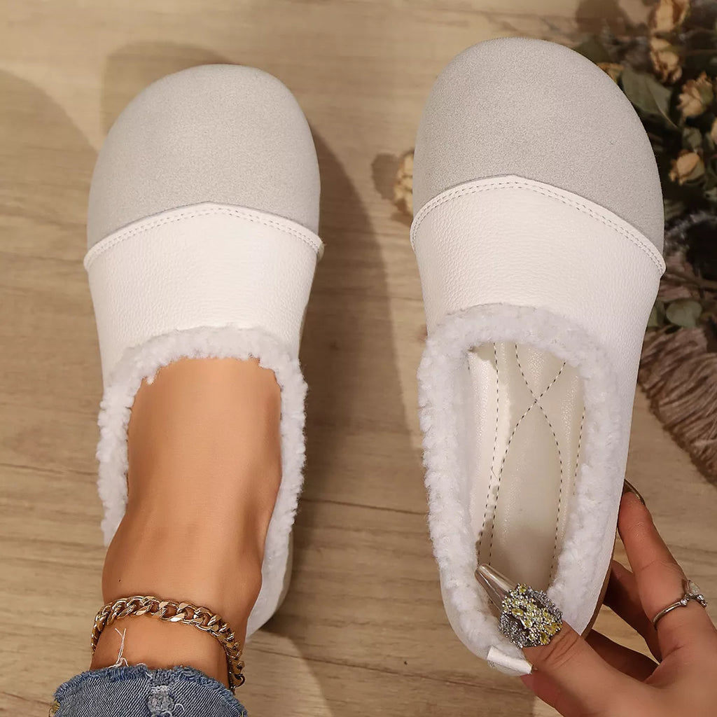 Plush-Lined Slip-Ons