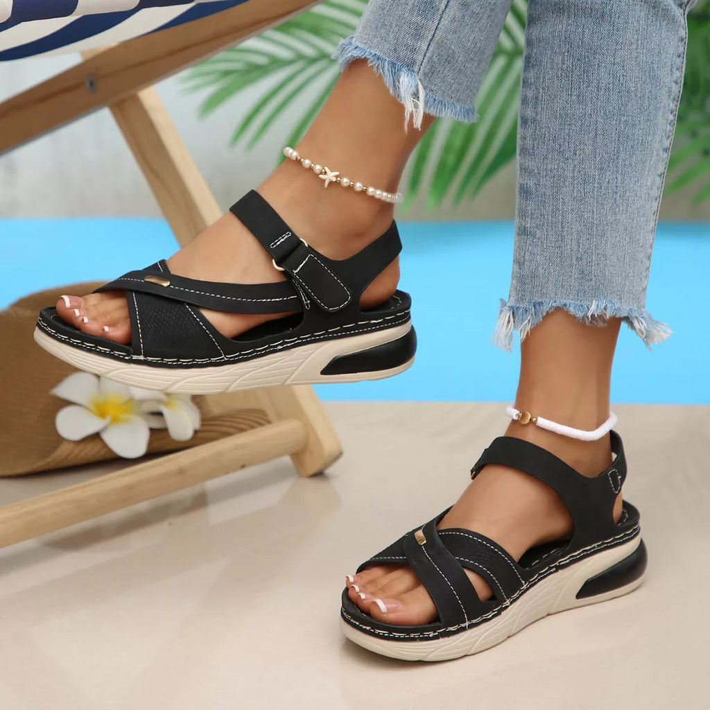 Open Toe Platform Sandals
