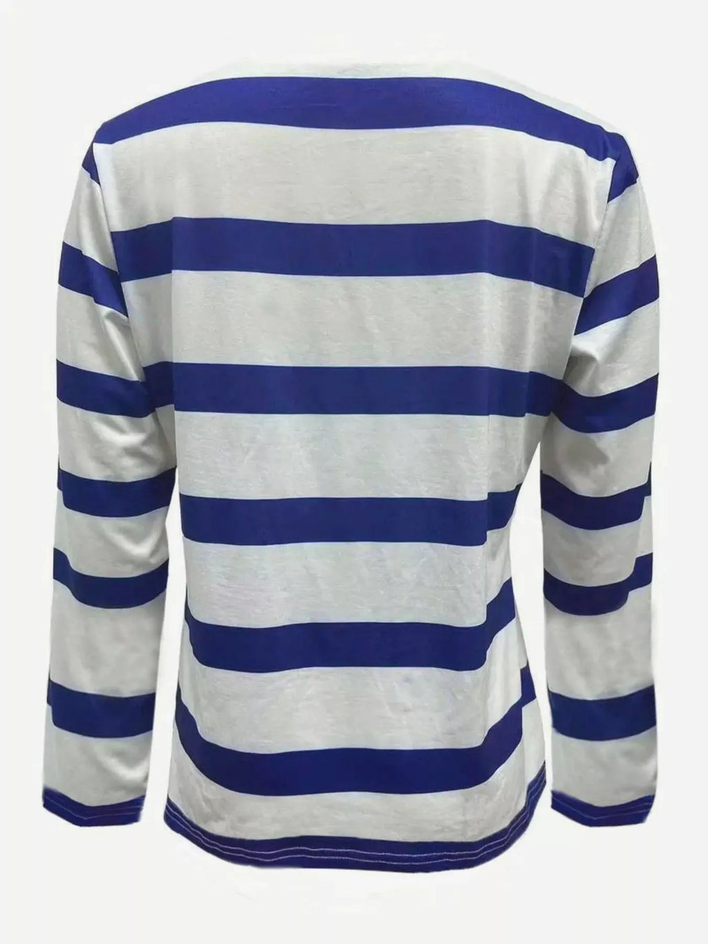 Notched Long Sleeve T-Shirt