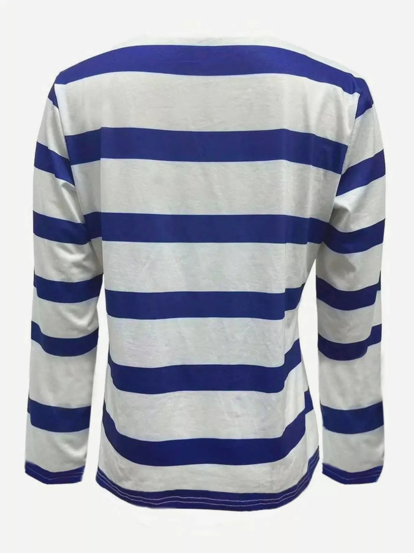 Notched Long Sleeve T-Shirt