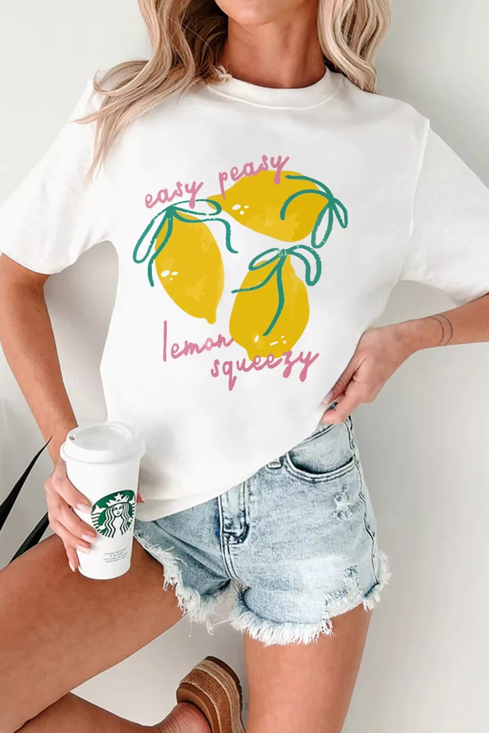 Easy Peasy Lemon Squeezy Graphic Tee