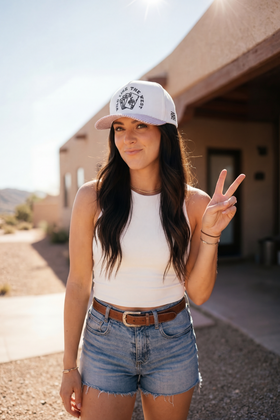 TRR - Cotton Structured Hat - WILD LIKE THE WEST