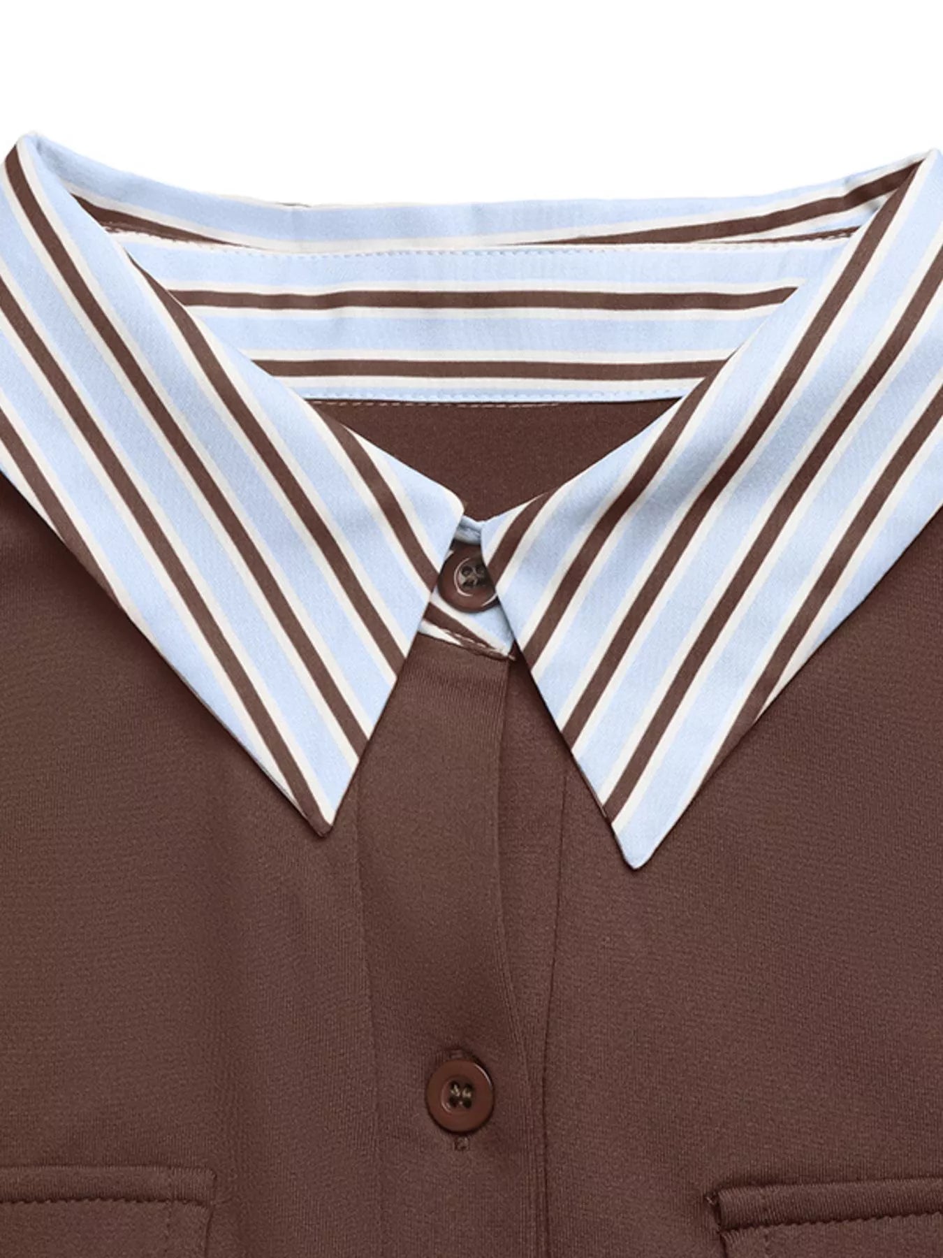 Long Sleeve Button Front Bodysuit