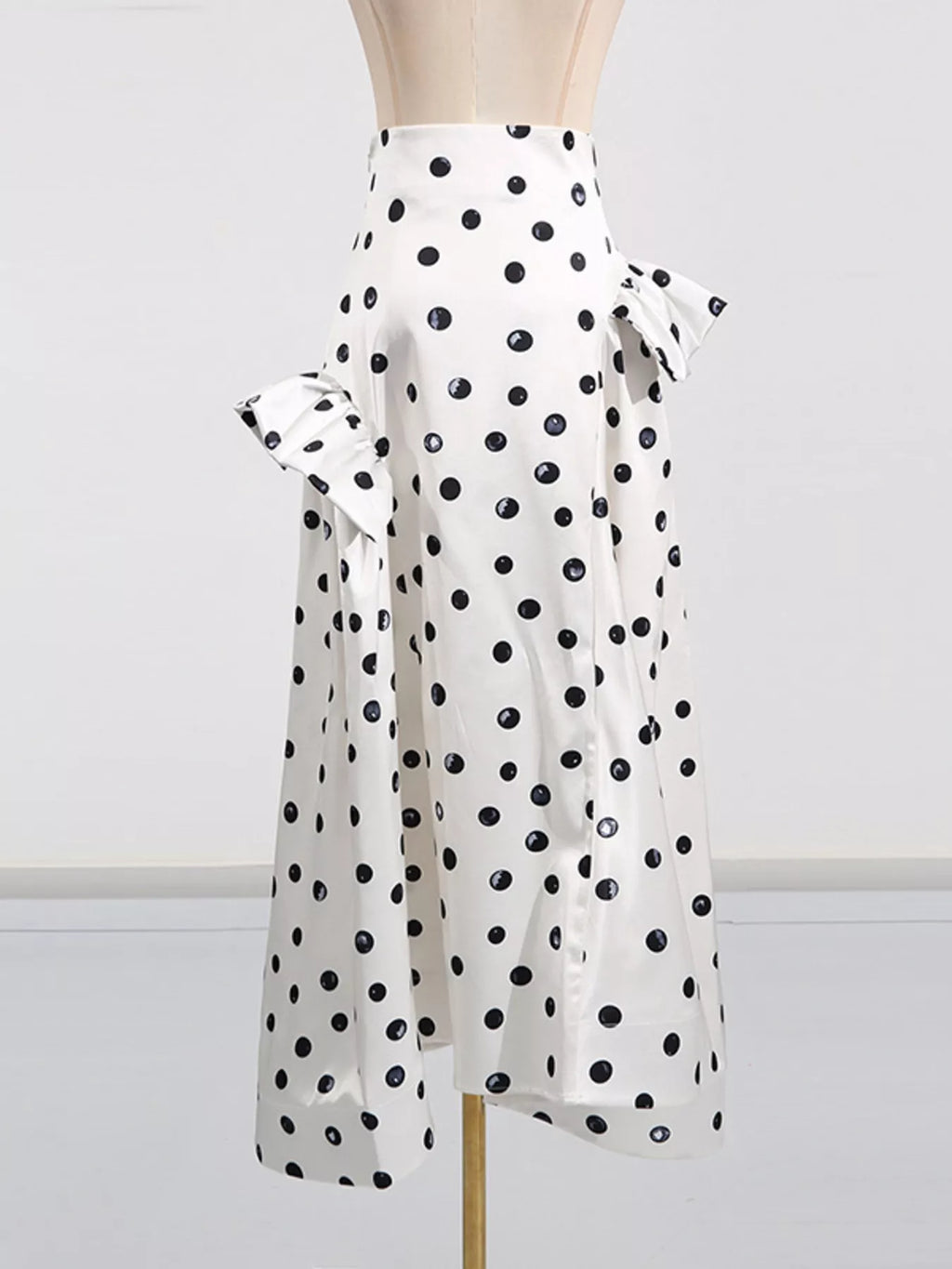 Polka Dot Ruffle Skirt
