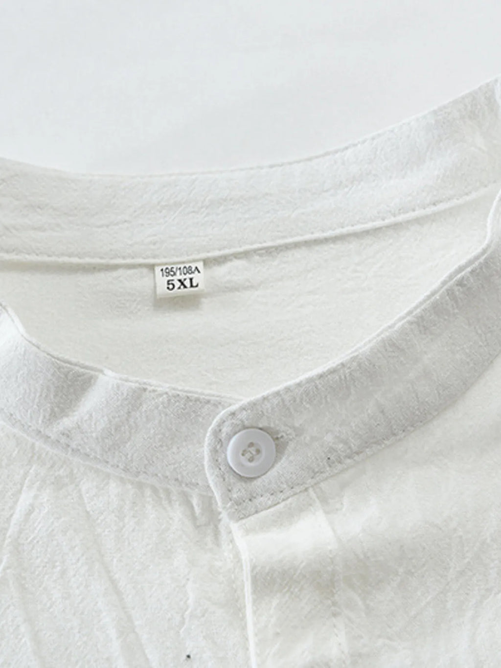 Men's Plus Size Button Down Half Sleeve Shirt