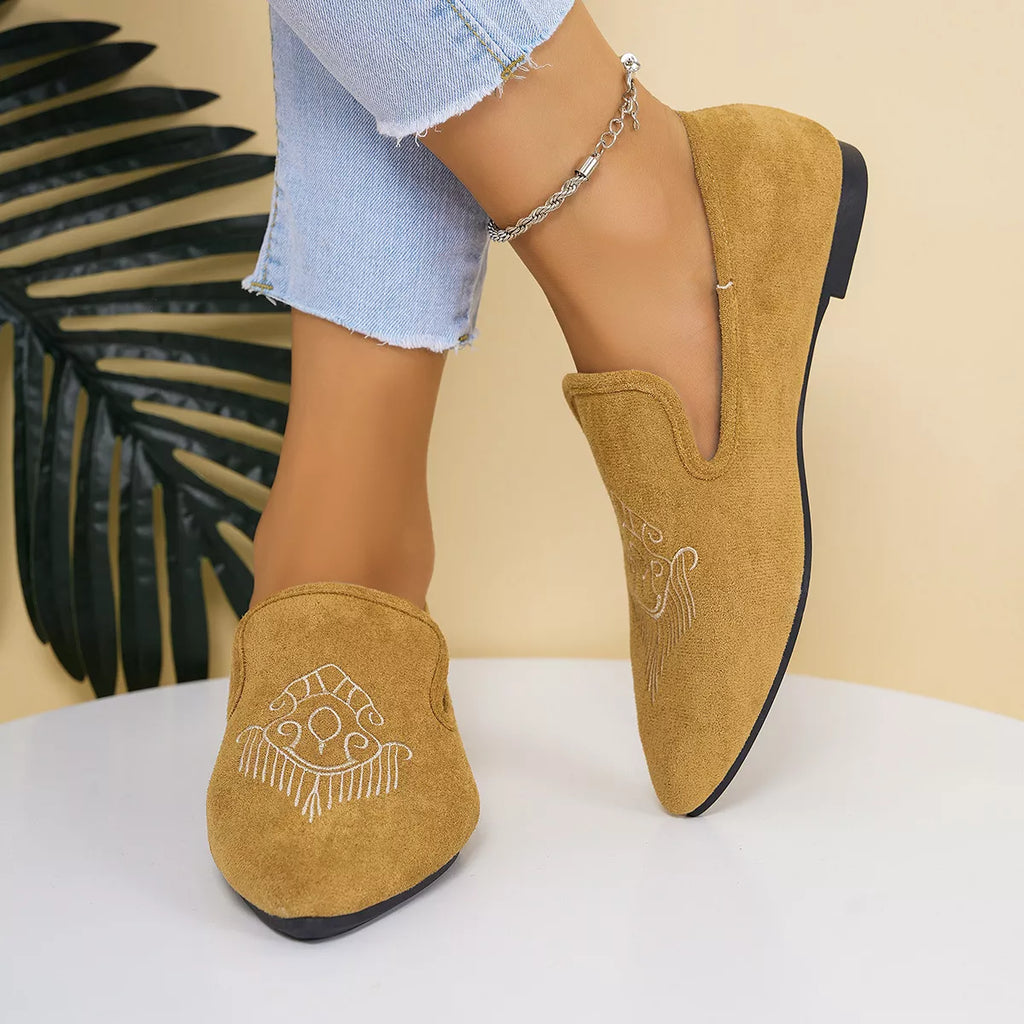 Point Toe Slip-Ons