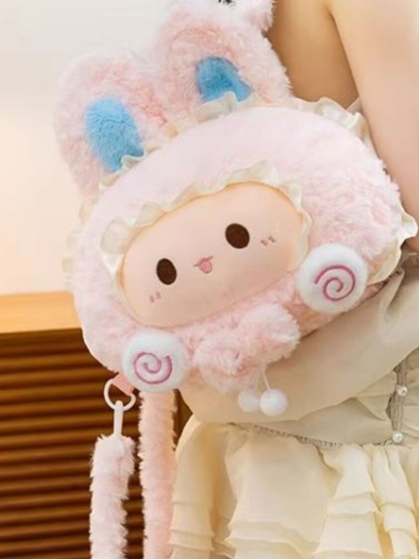 Cute Plush Bunny Backpack Bag