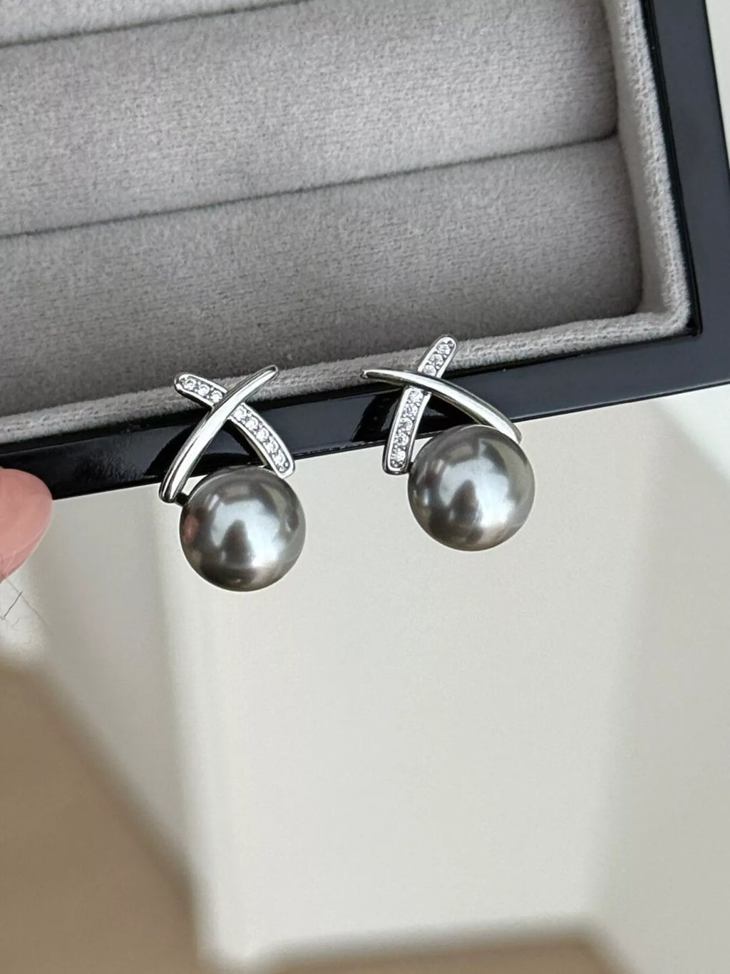 Pearl Stud Earrings