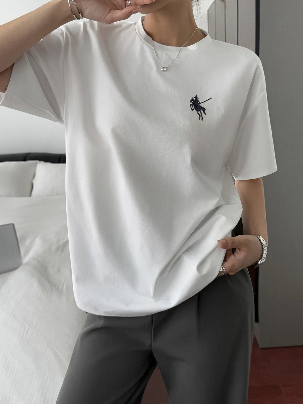 Round Neck Short Sleeve T-Shirt