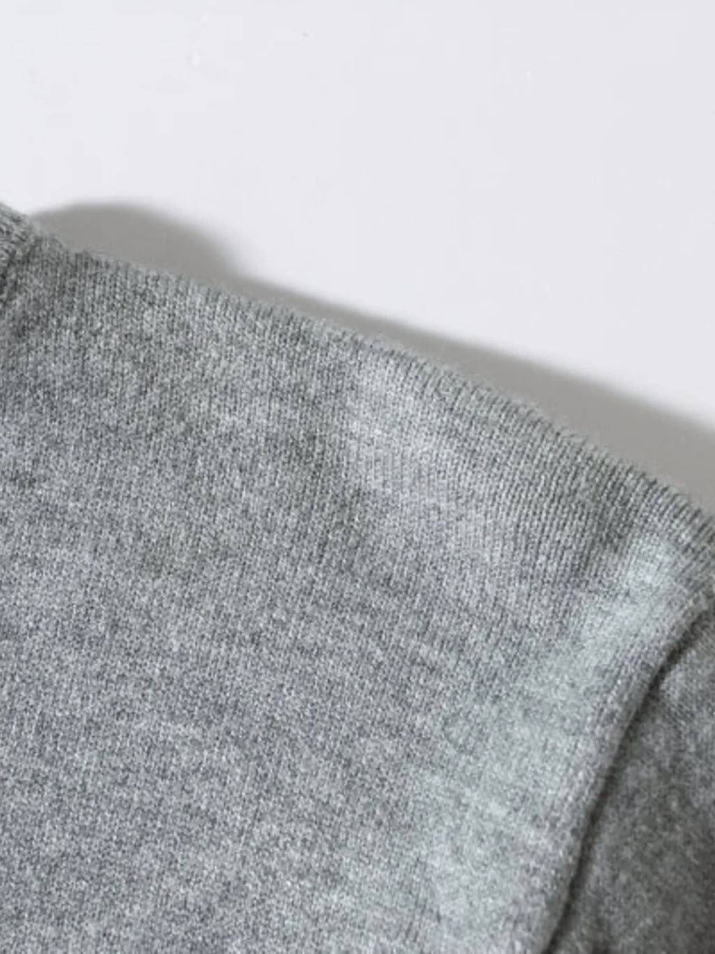 Men's Plus Size Ribbed Hem Long Sleeve Sweater