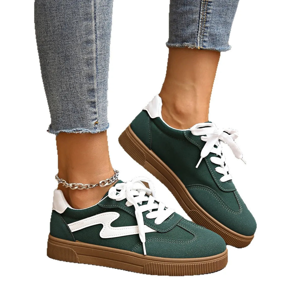 Lace Up Platform Sneakers