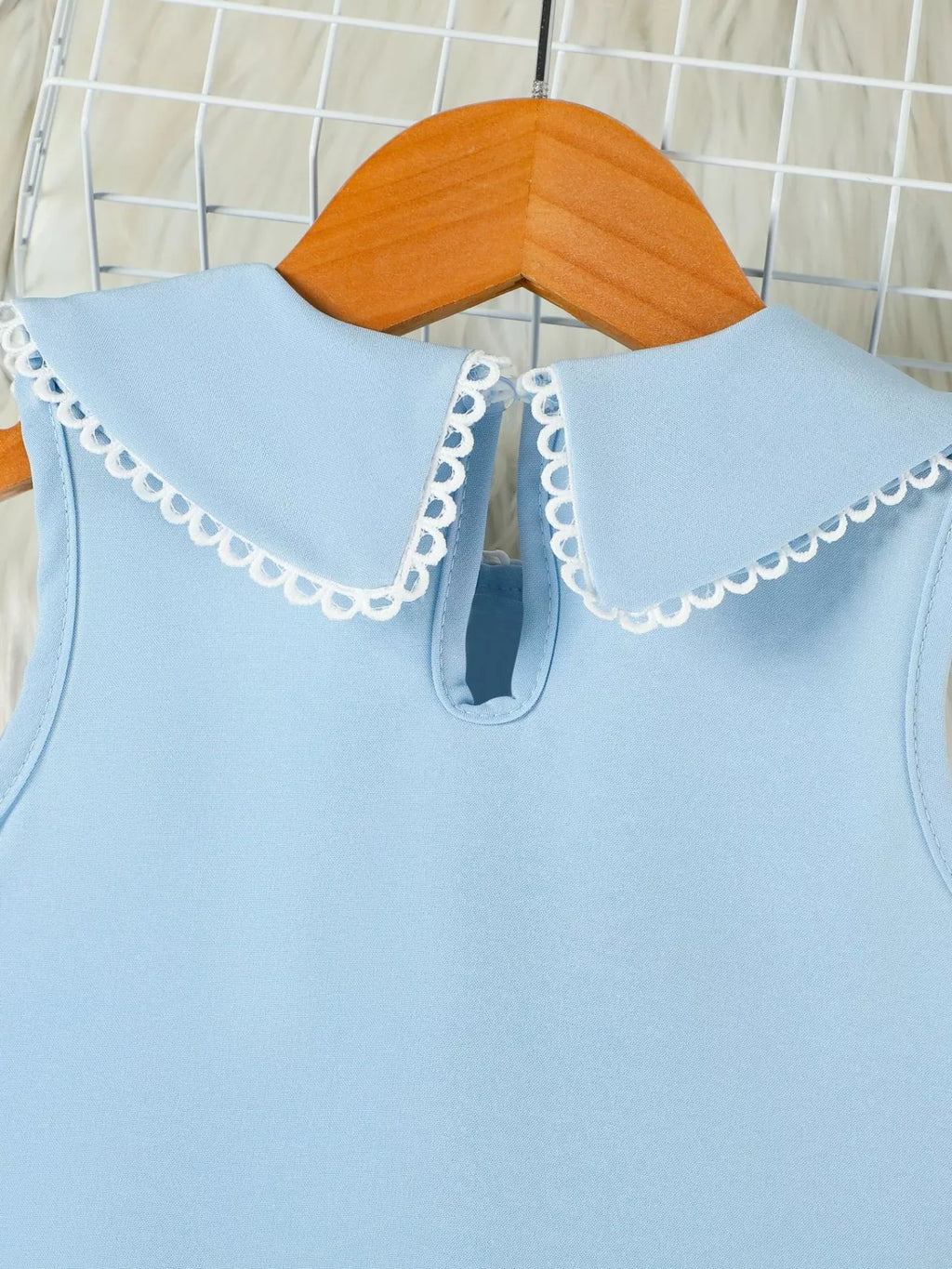 Children's Bow-Accented Pleated Dress