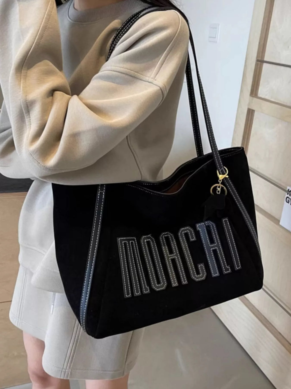 Casual Letter Shoulder Bag
