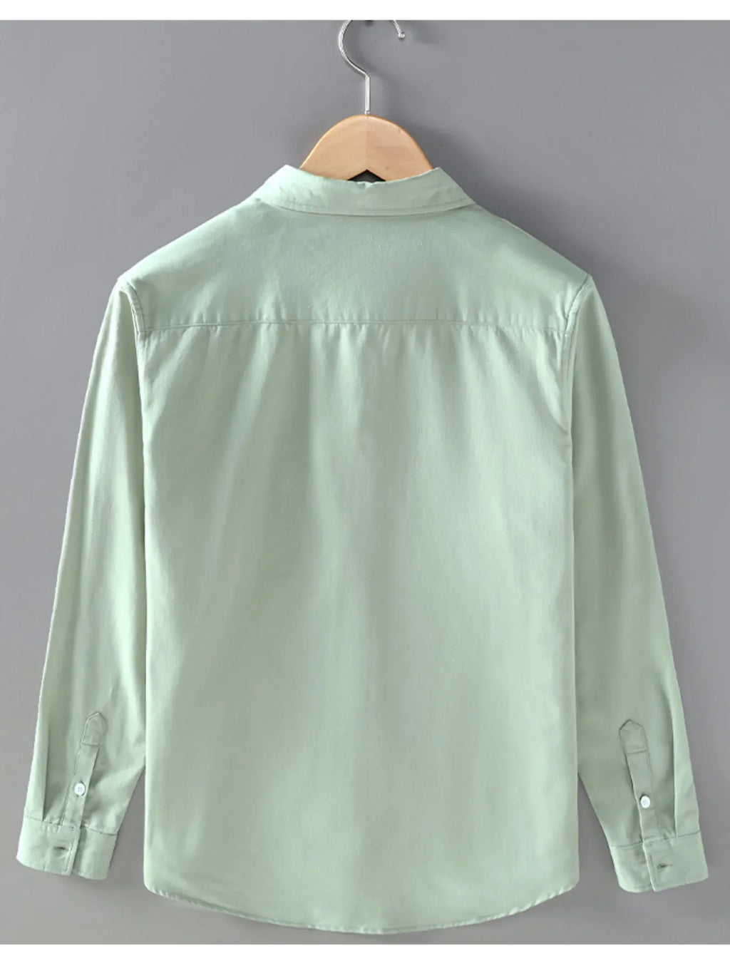 Men's Plus Size Button Up Long Sleeve Shirt