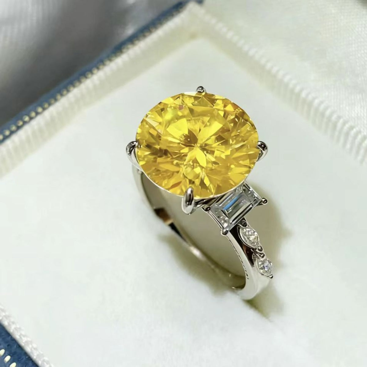 5 Carat Moissanite 925 Sterling Silver Ring