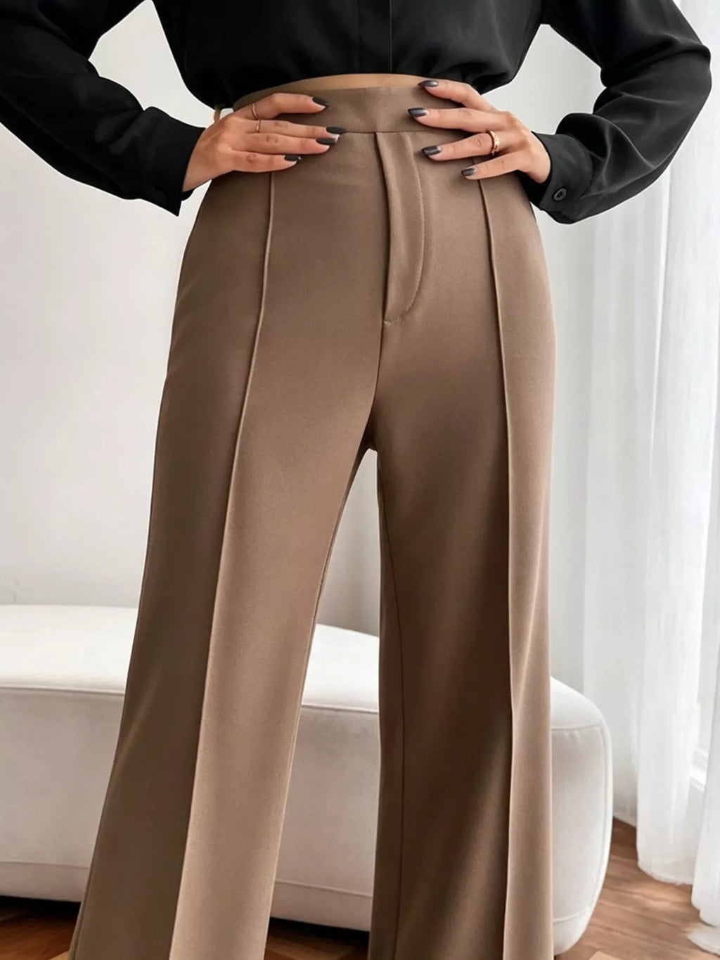 High Waist Flare Pants