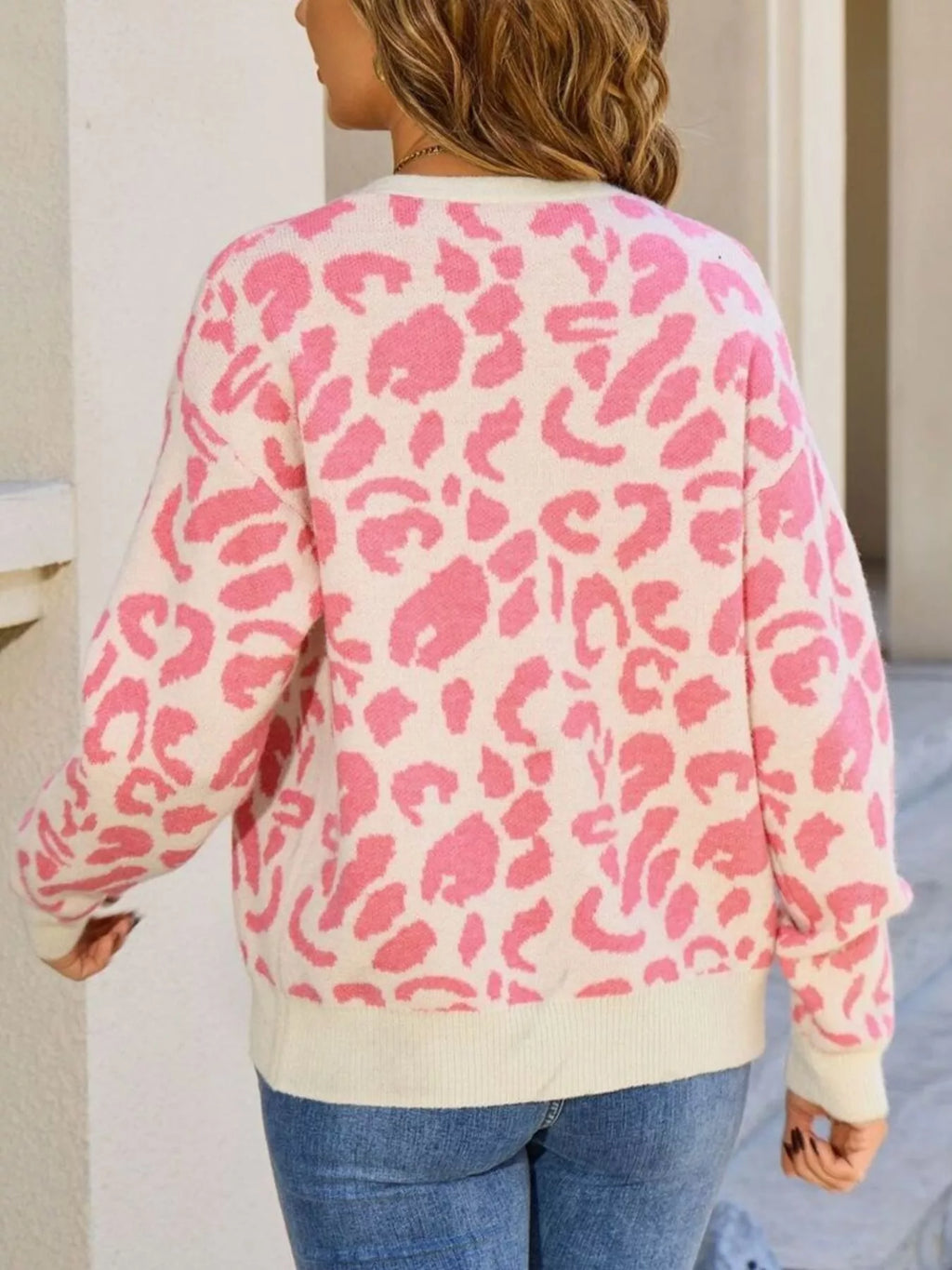 Leopard Tie-Front Cardigan