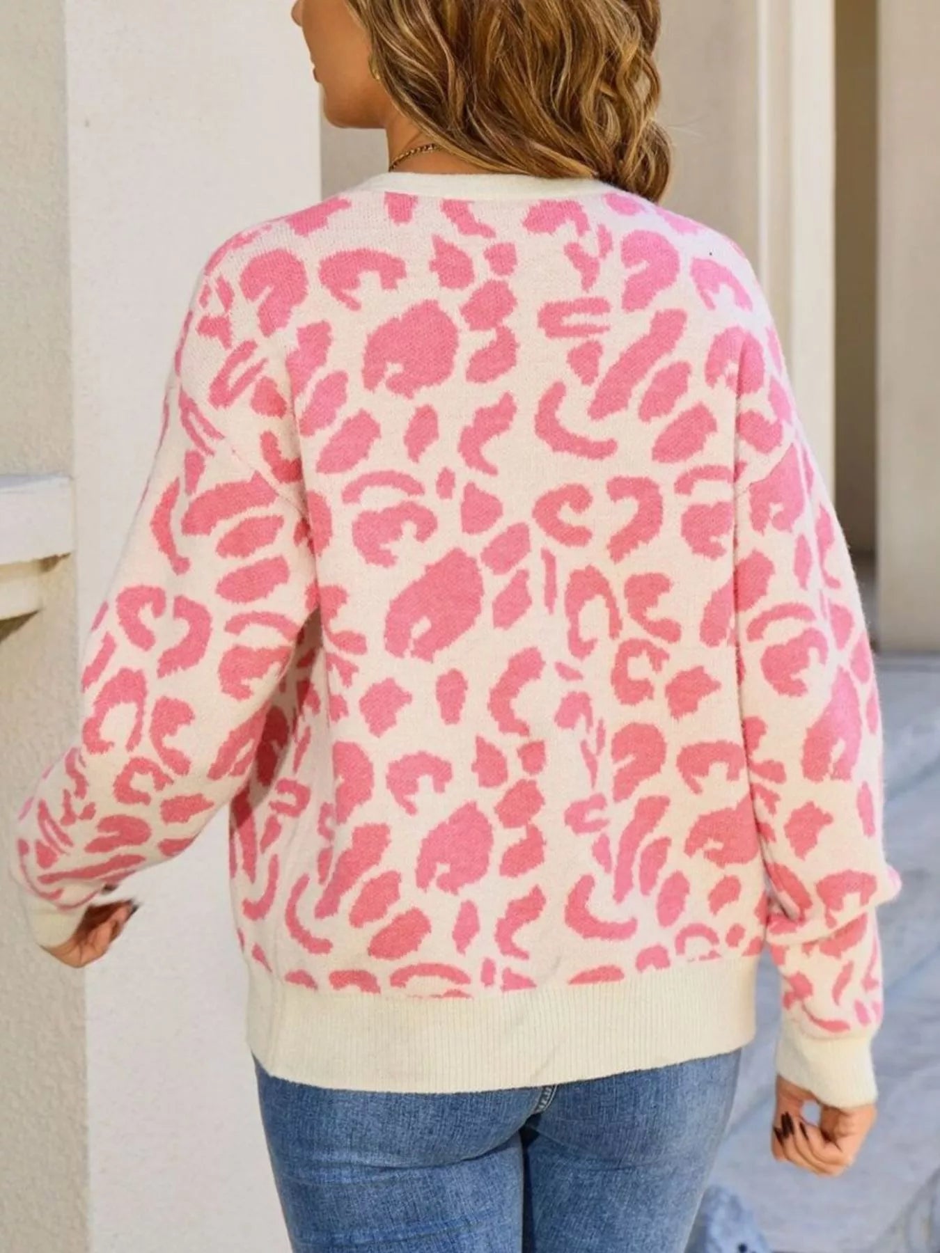 Leopard Tie-Front Cardigan