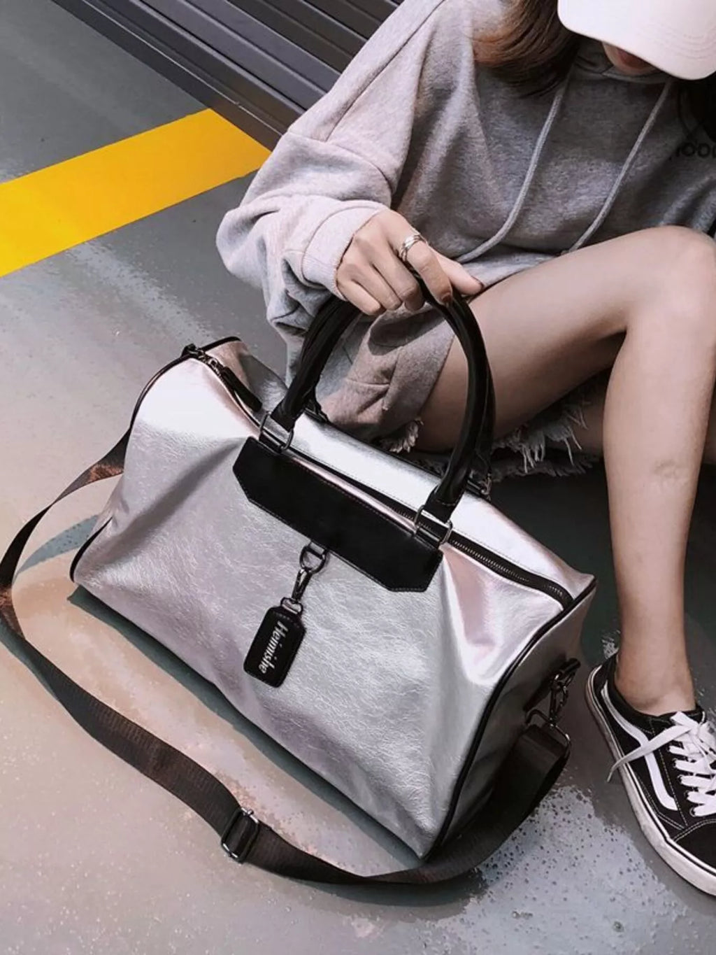 PU Leather Travel Bag