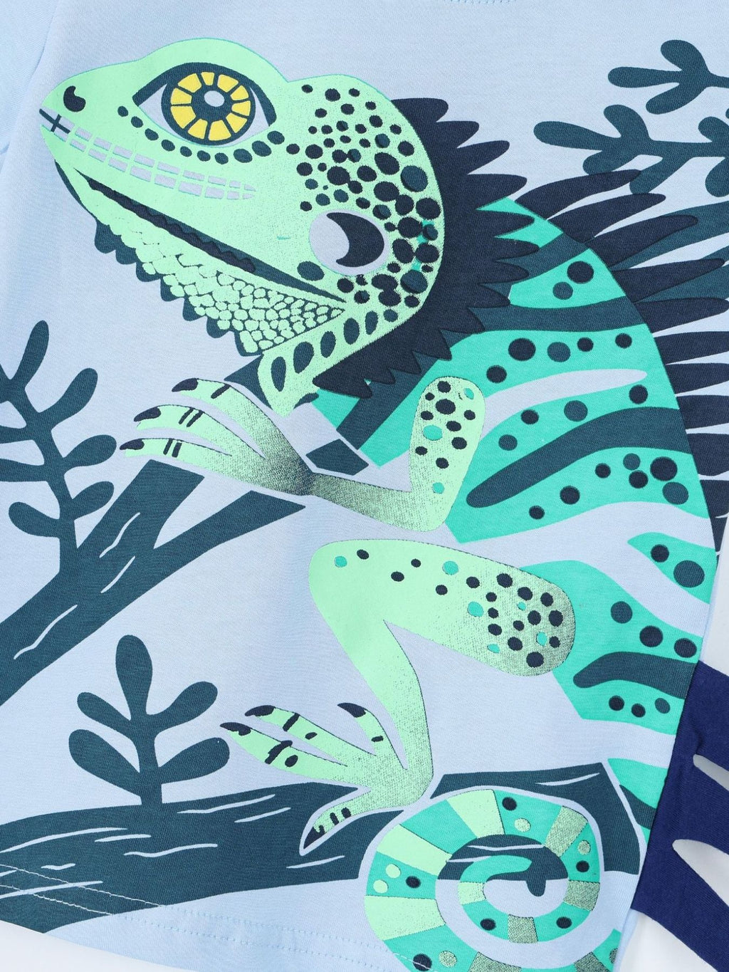 Children's Lizard Graphic Short Sleeve T-Shirt
