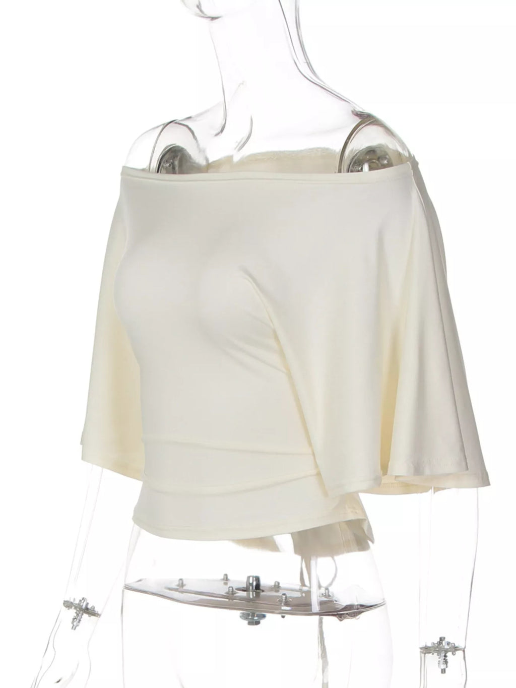 Boat Neck Short Sleeve T-Shirt