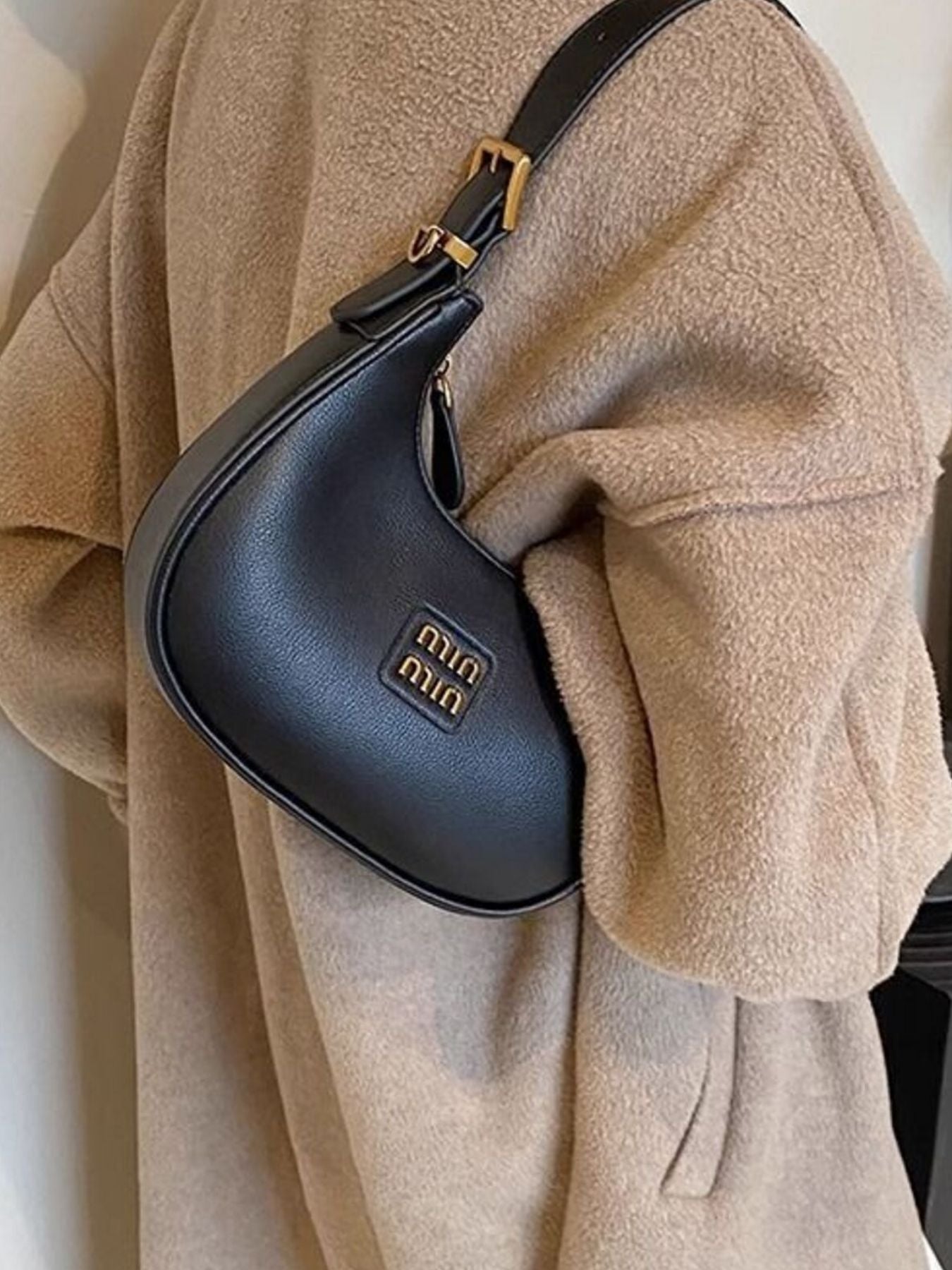 Elegant PU Leather Shoulder Bag