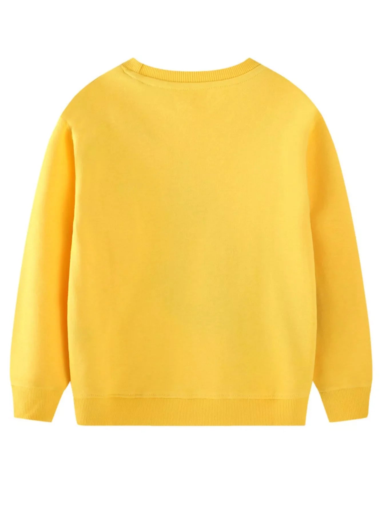 Children's Excavator Round Neck Sweatshirt