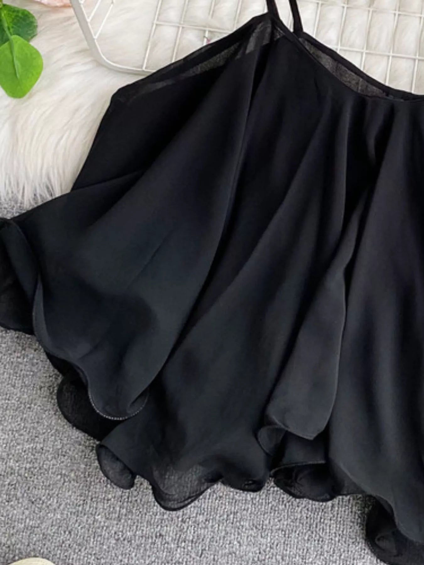 Ruffled Flowy Cami