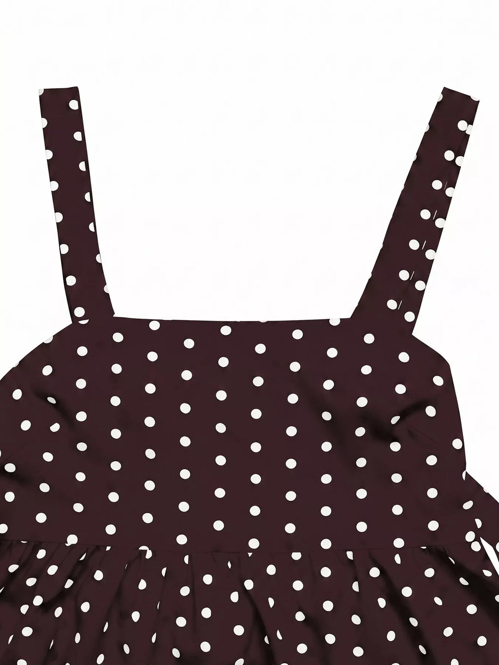Polka Dot Tie Back Cami