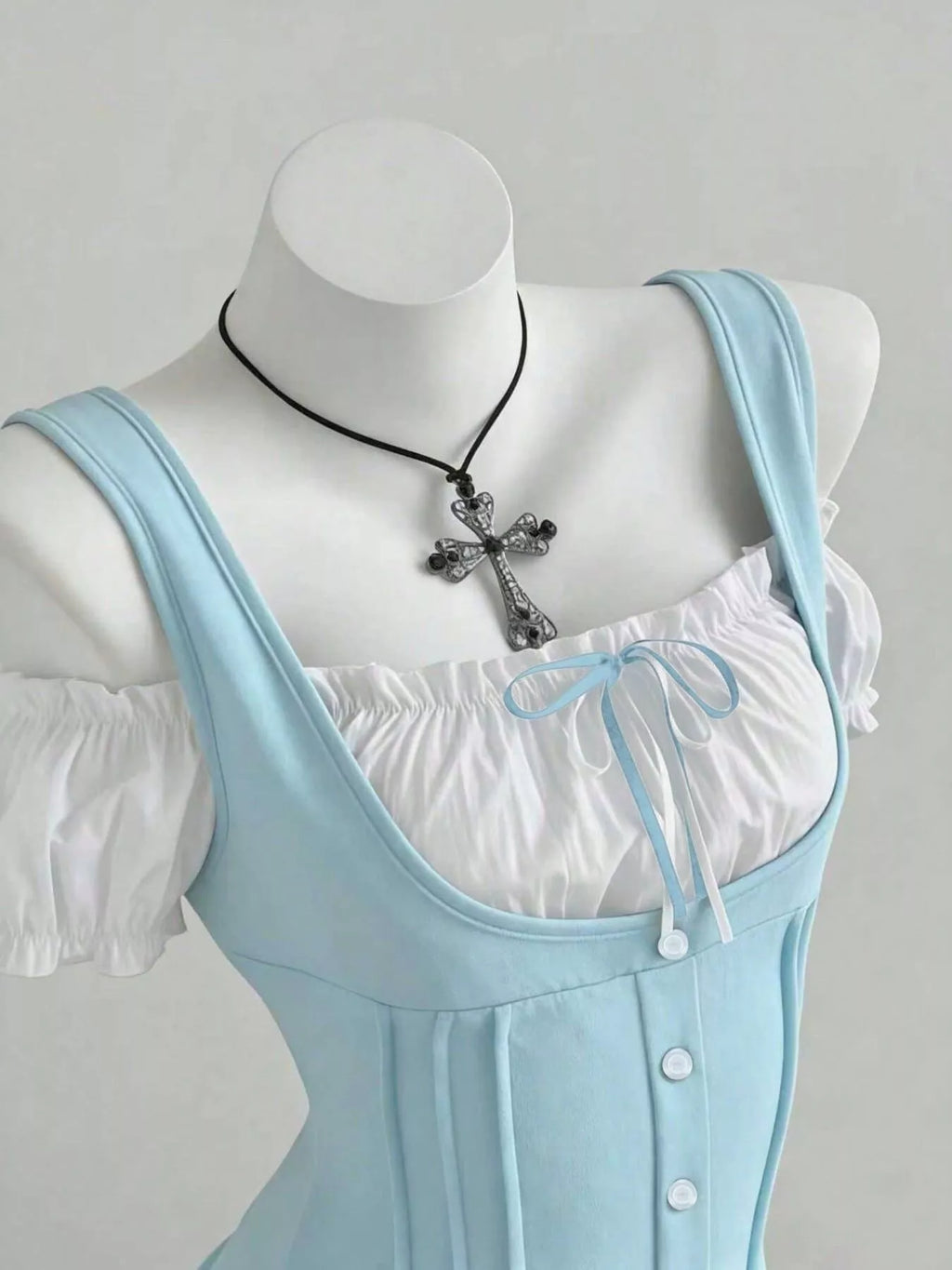 Cold Shoulder Ruched Top