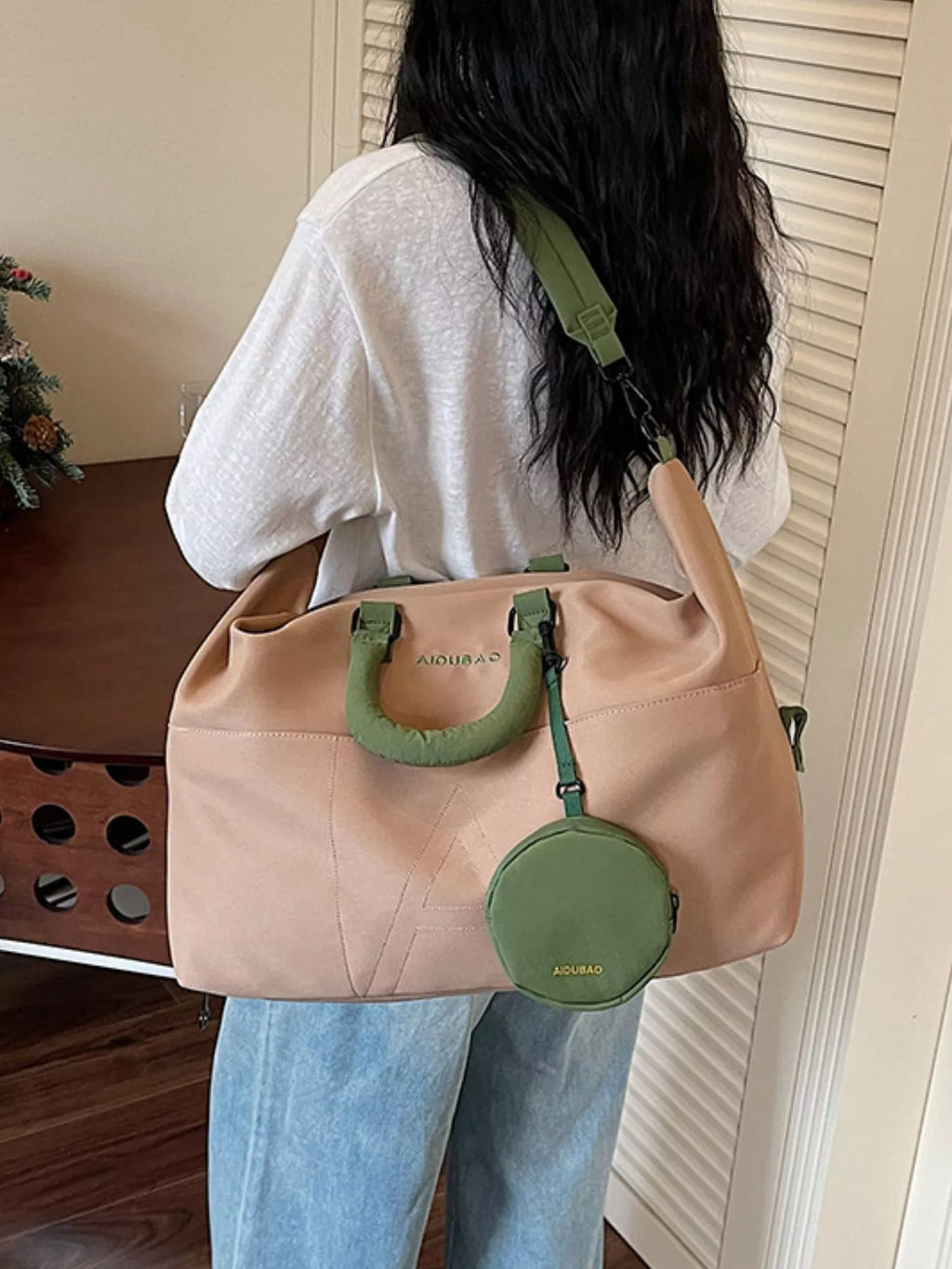 Duffle Bag with Detachable Pouch
