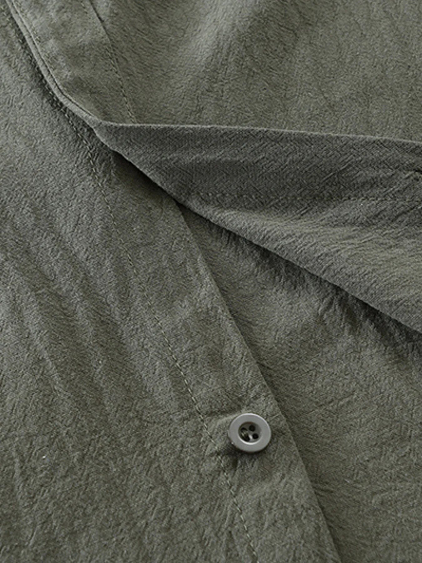 Men's Plus Size Button Down Half Sleeve Shirt