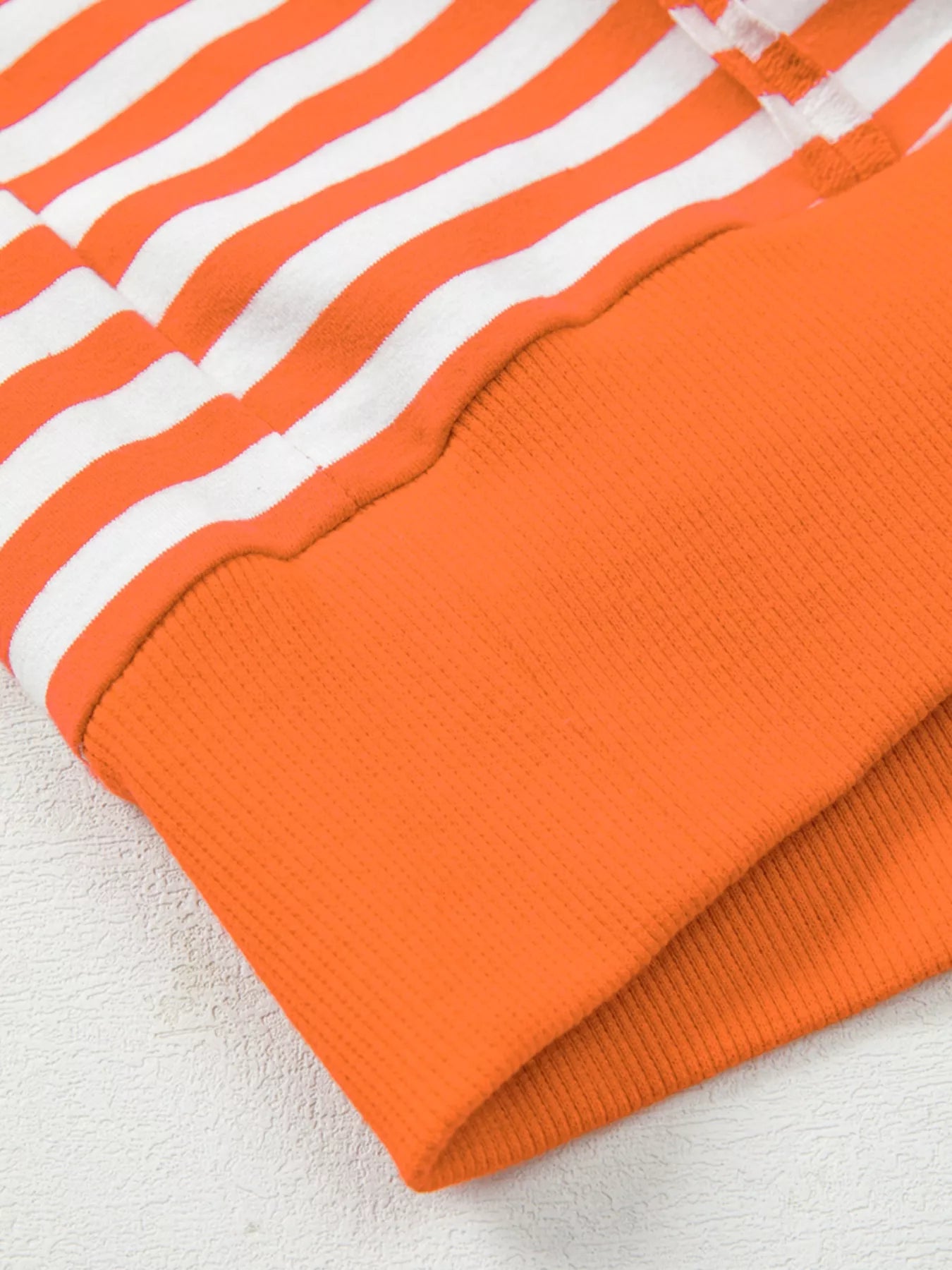 Striped Long Sleeve Casual Sweatshirt