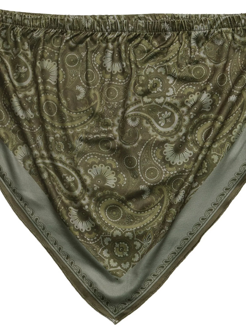 Paisley Print Tube Top