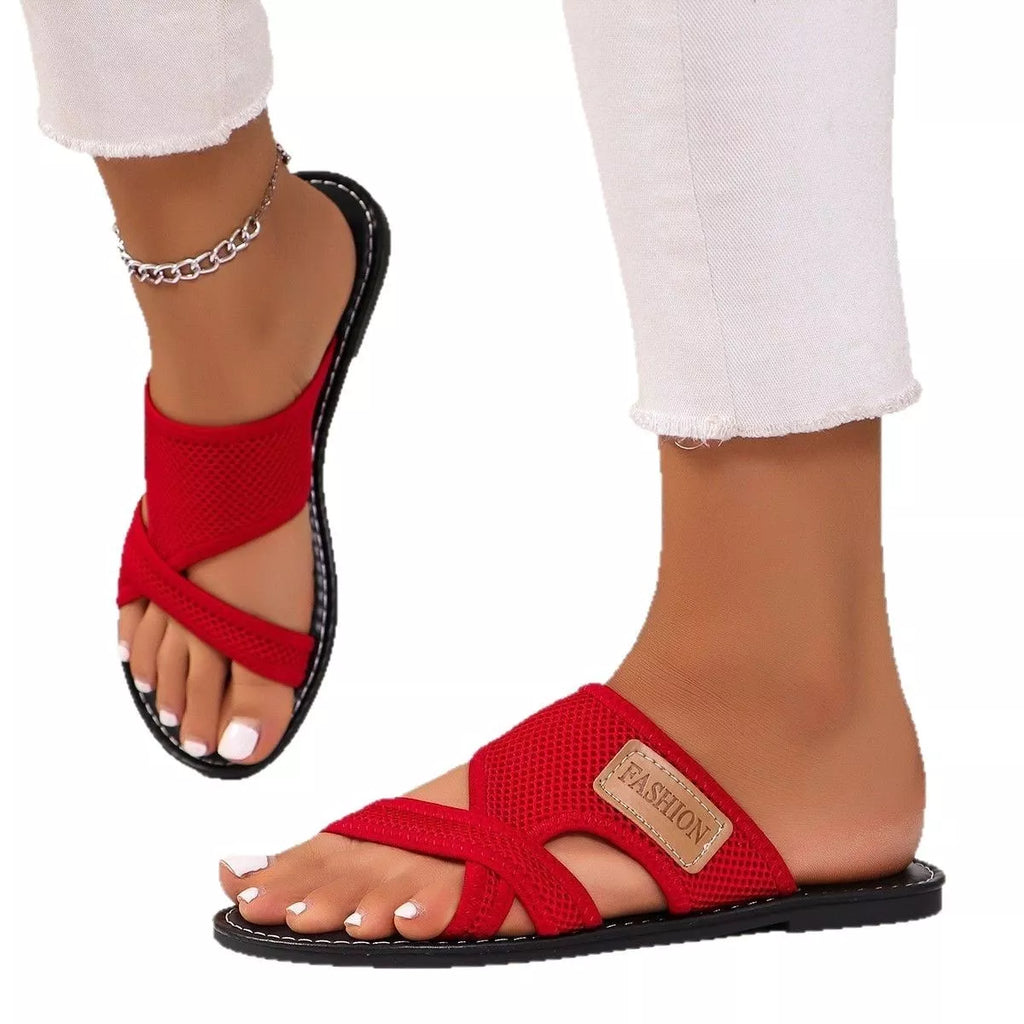 Open Toe Mesh Sandals