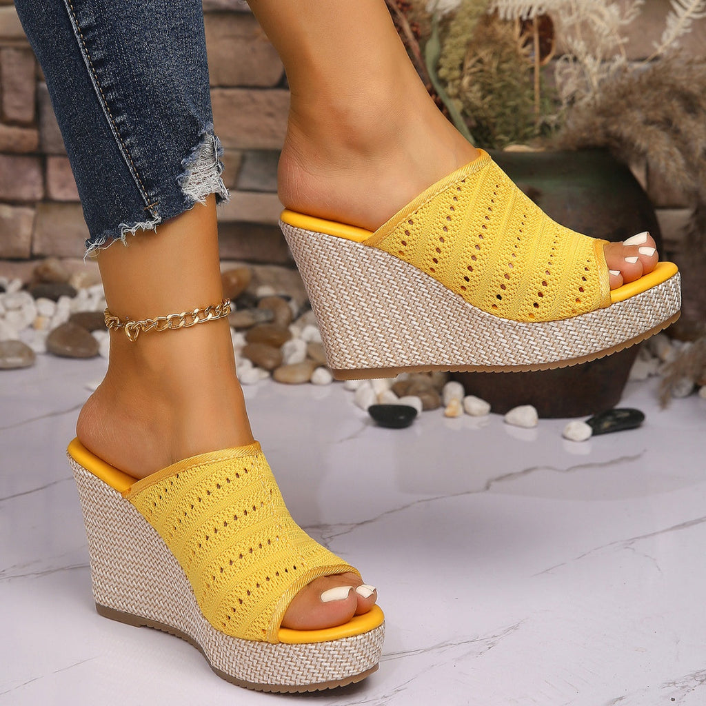 Open Toe Wedge Sandals