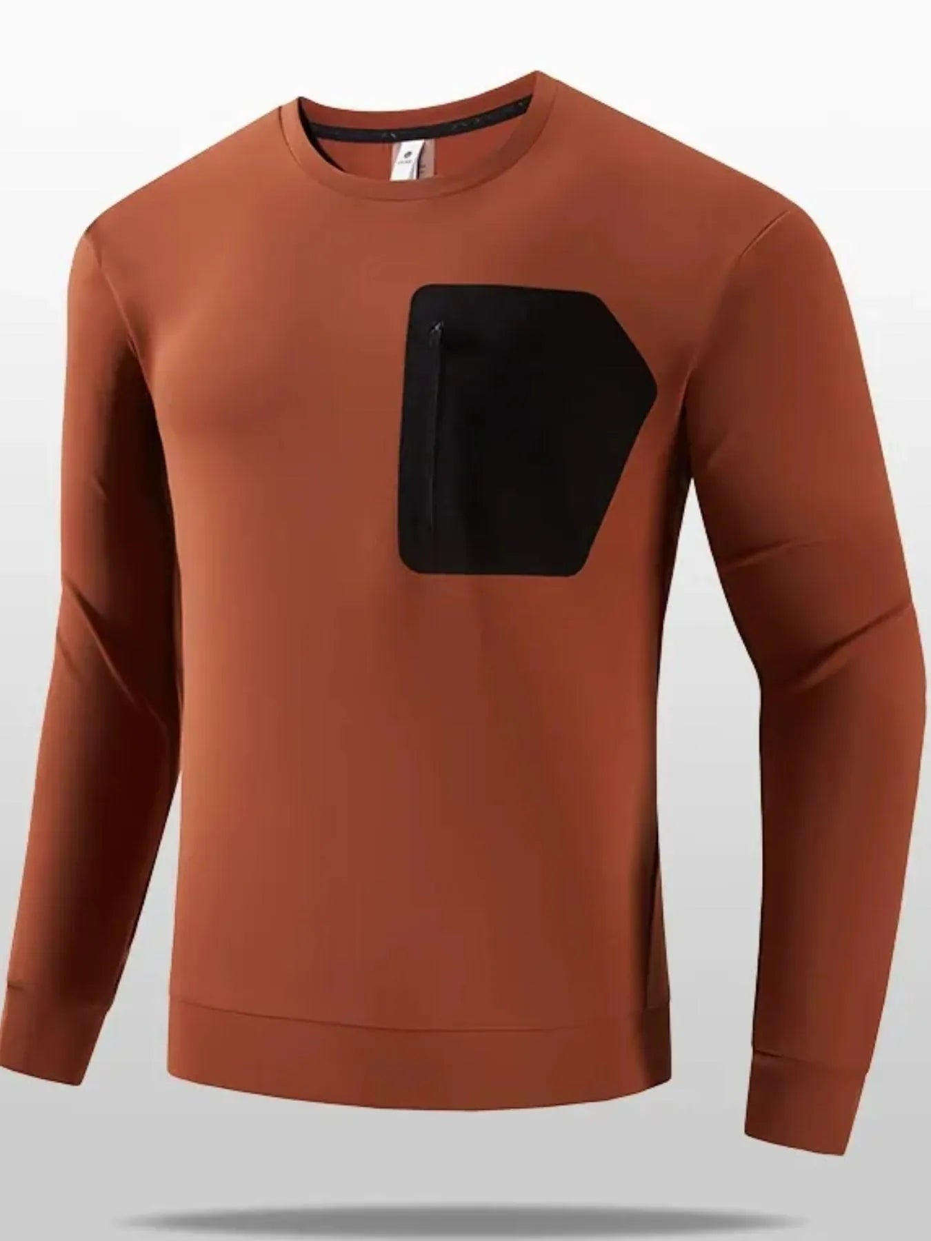 Men's Plus Size Casual Long Sleeve T-Shirt