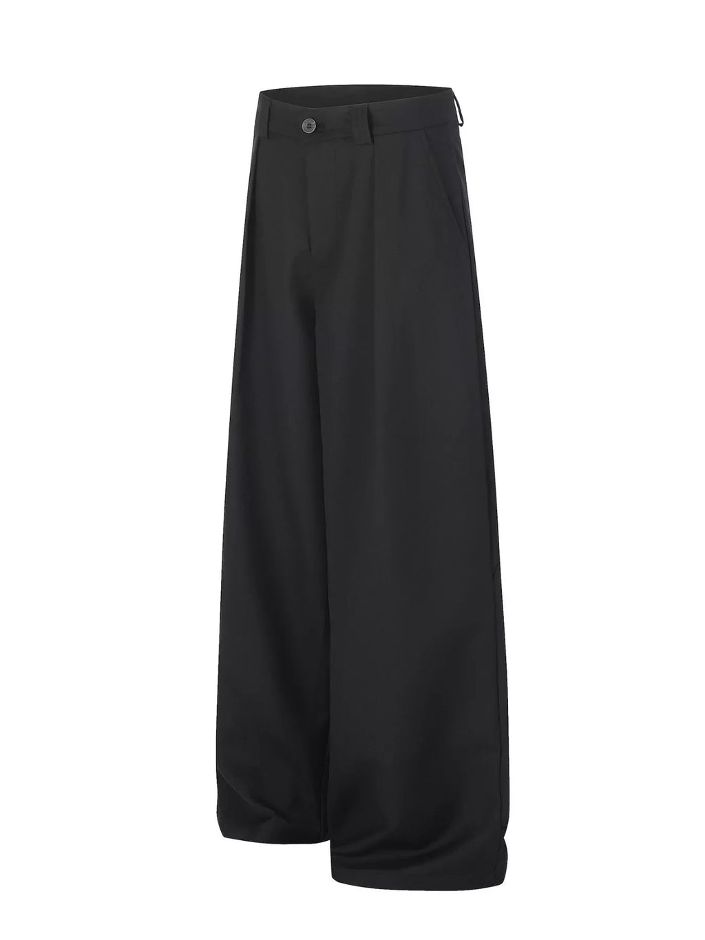 Men's Wide Leg Pleated Casual Pants