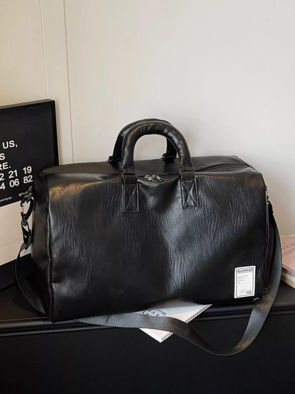 PU Leather Travel Bag