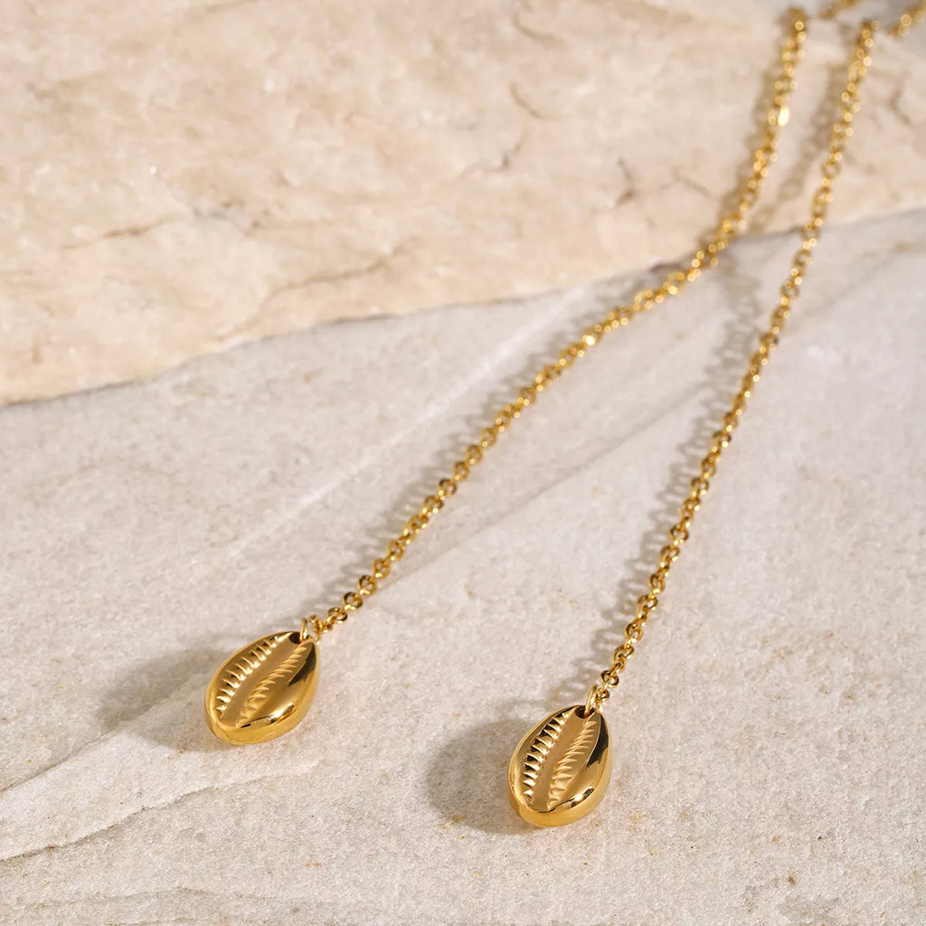 18K Gold-Plated Y-Shaped Necklace