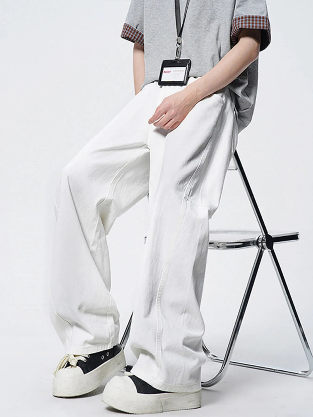 Men's Wide Leg Jeans