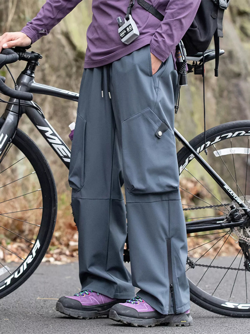 Men's Drawstring Cargo Pants