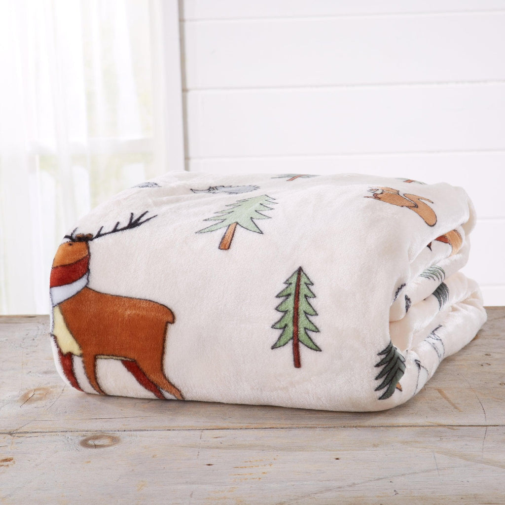 Velvet Throw Blanket - Pearl Collection