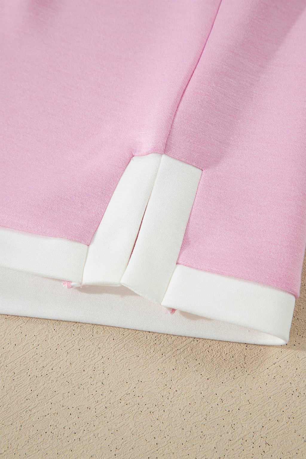 Colorblock Cropped Tank & Elastic Waist Pants Set