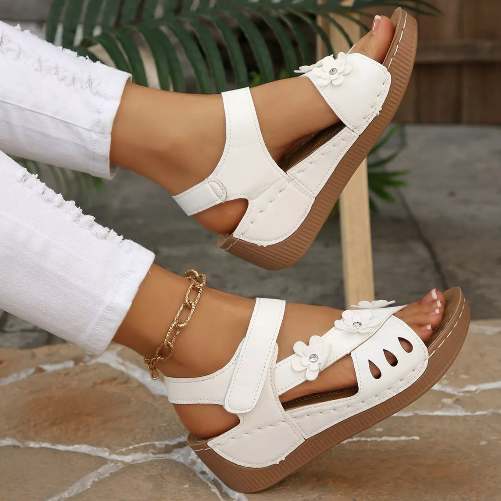 Open Toe Wedge Sandals