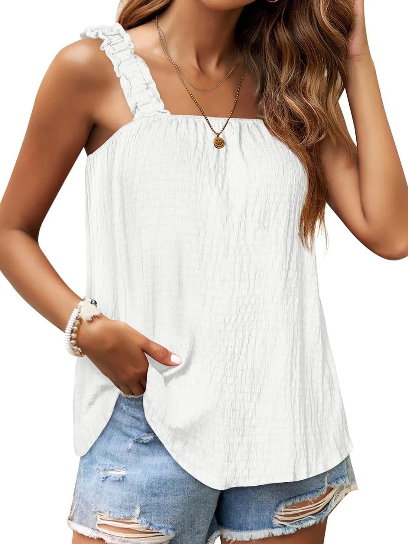 Square Neck Tank Top
