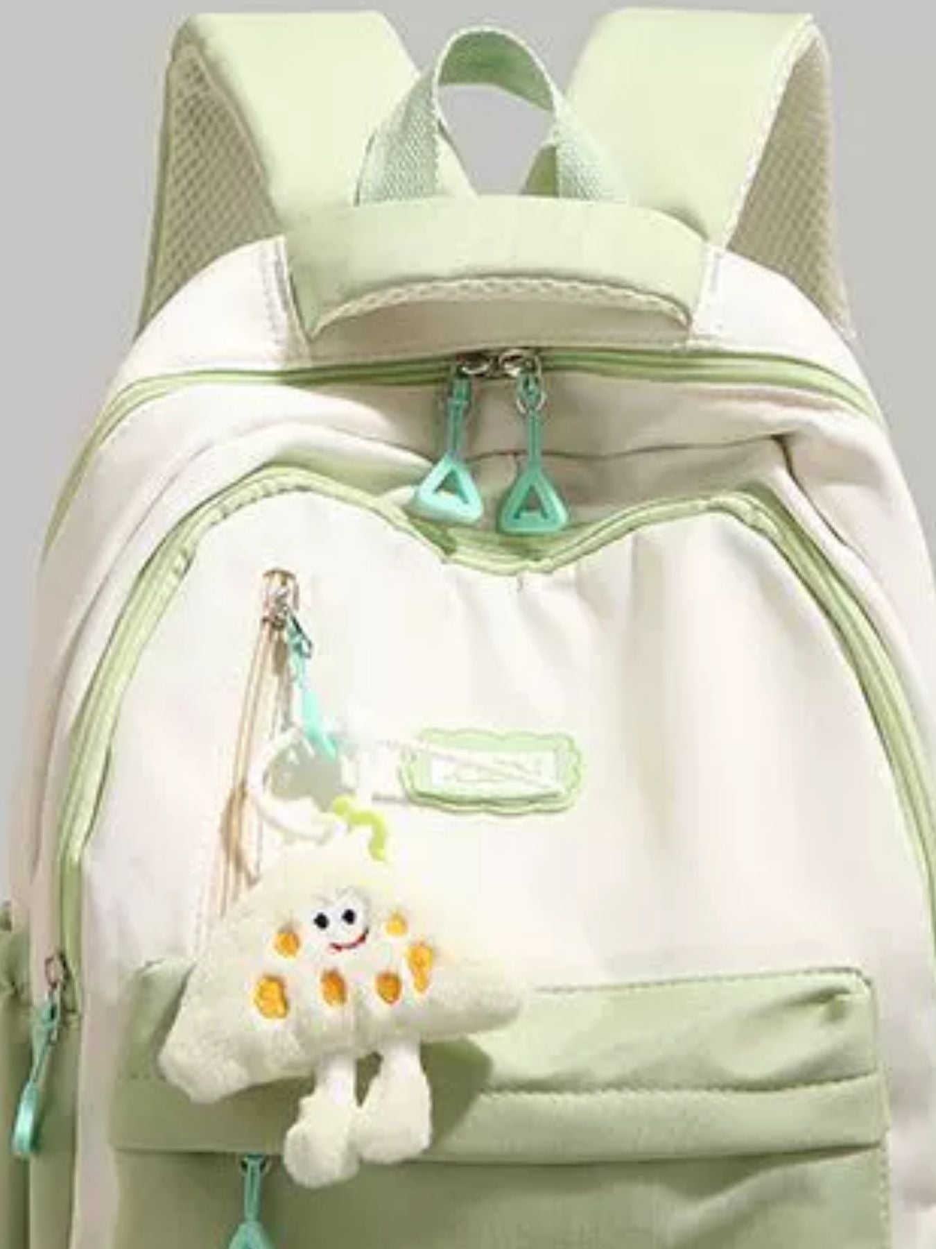Lightweight Color Block Backpack Bag